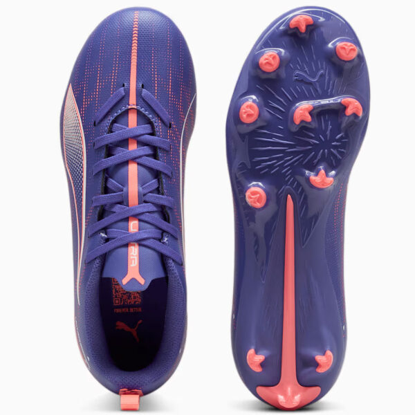 Buty Puma Ultra 5 Play Jr FG/AG 107695-01 - obrazek 3