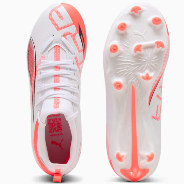 Buty Puma Ultra 5 Match Jr FG/MG 108167-01 - obrazek 3