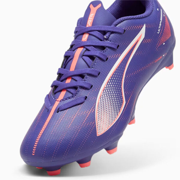 Buty Puma Ultra 5 Play Jr FG/AG 107695-01 - obrazek 4