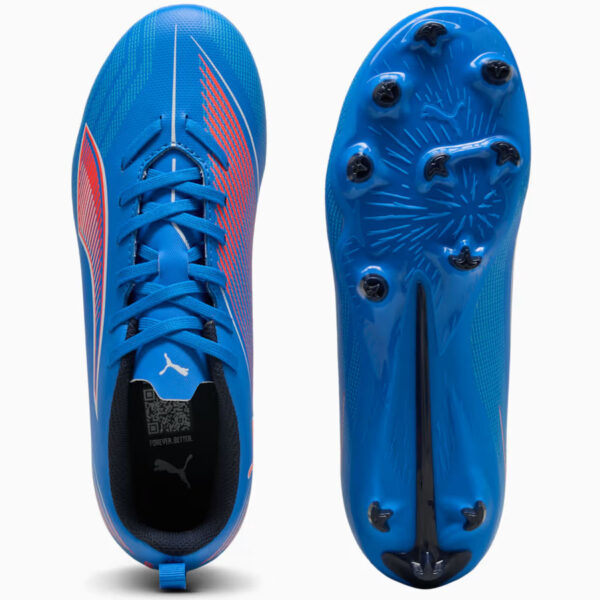 Buty Puma Ultra 6 Play Jr FG/AG - obrazek 3