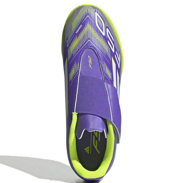 Buty adidas F50 Club Vel Jr TF JI0034 - obrazek 3